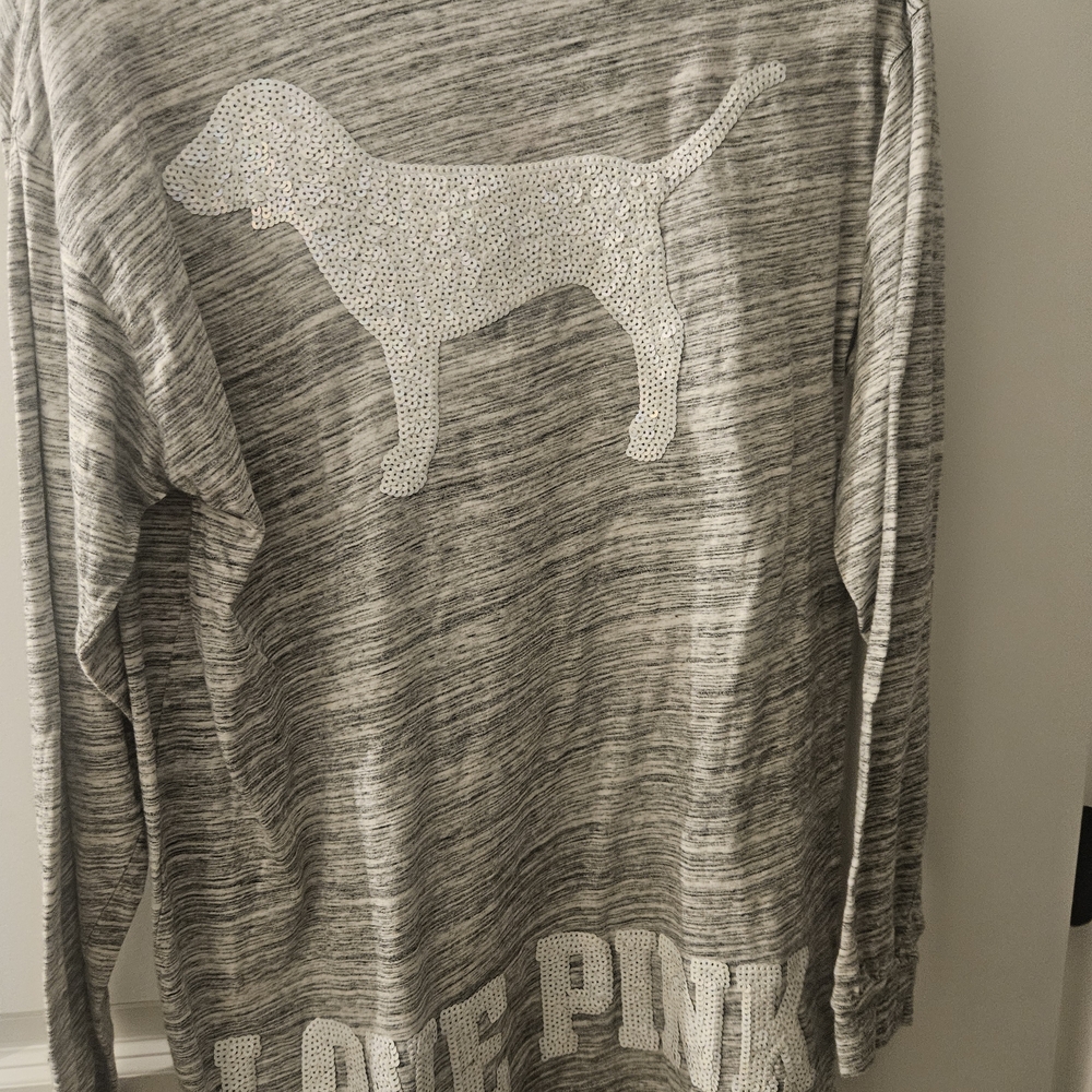 Victoria's Secret PINK bling Long Sleeve